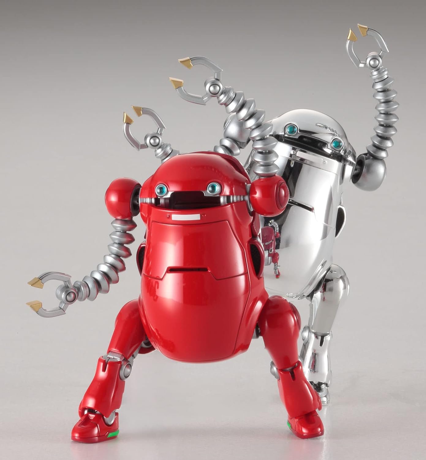 Hasegawa 64801 Creator Works Series Mechatrowego No. 20 Kyushiki Aka & Gin Plastic Model