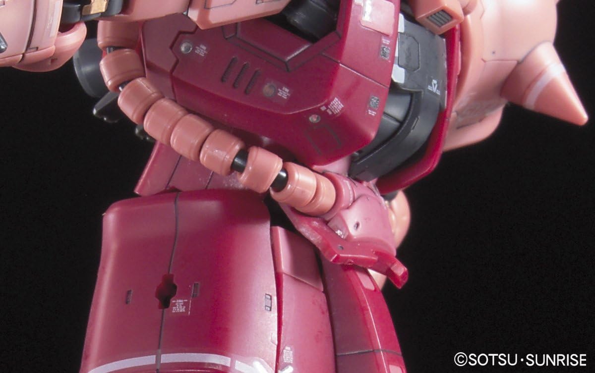 Bandai Hobby - Mobile Suit Gundam - #2 MS-06S Char's Zaku II, Spirits RG 1/144 Model Kit