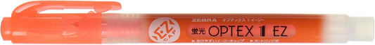 ZEBRA High Lighter Optex1 EZ, Orange (WKS11-OR)