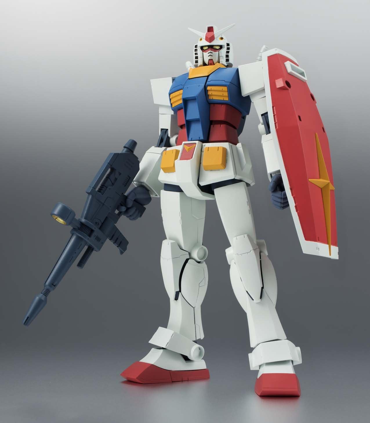 TAMASHII NATIONS Bandai RX-78-2 Gundam Ver. A.N.I.M.E. Mobile Suit Gundam, Bandai Robot Spirits Action Toy Figure