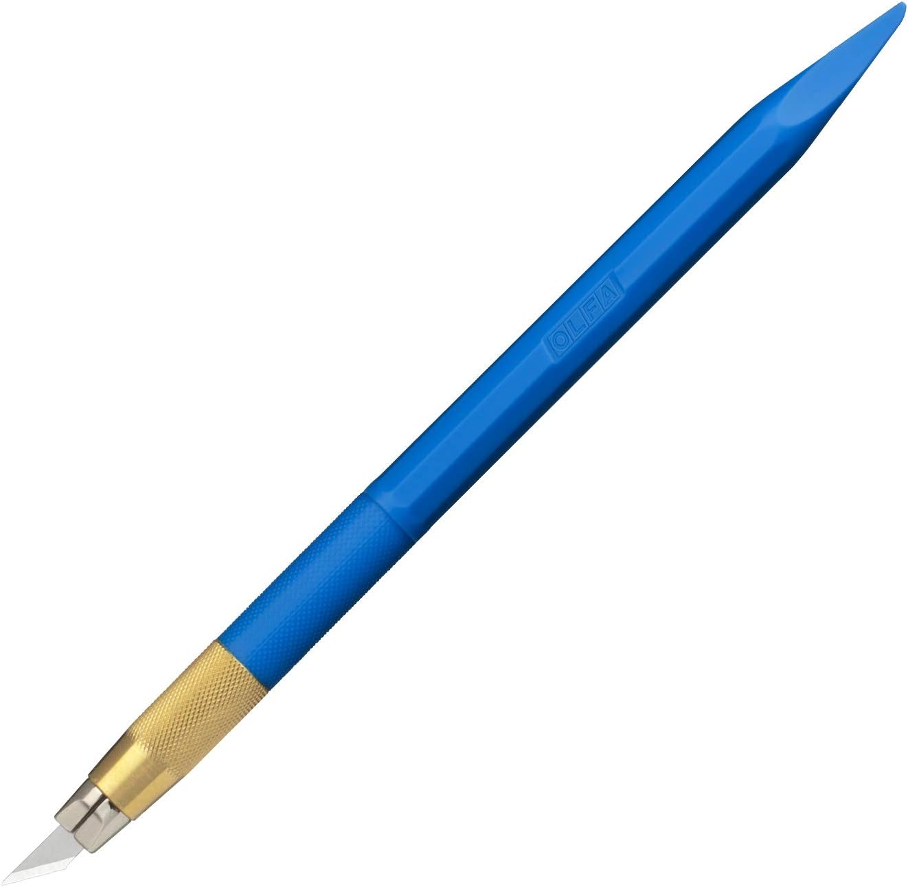 Olfa 216BSBL Designer Knife, Fine Craft, Blue