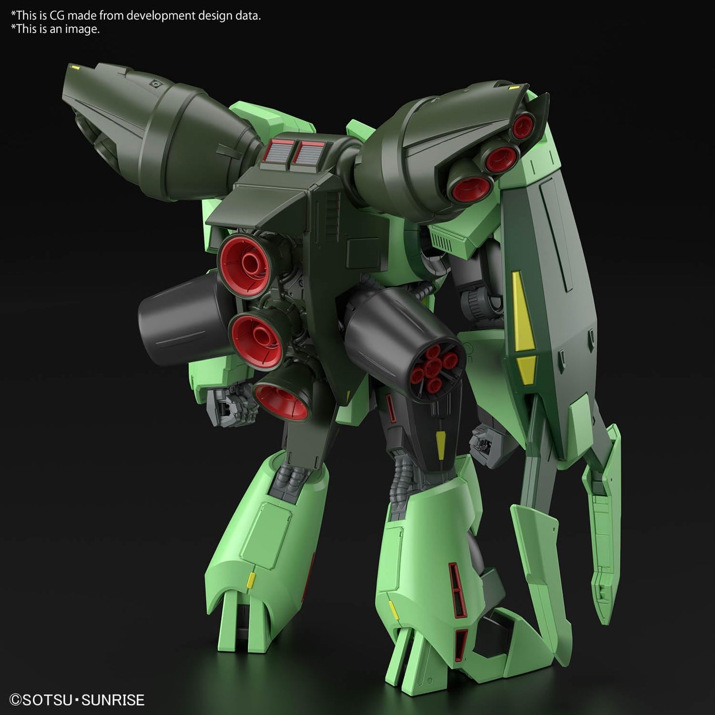BANDAI Spirits HG Mobile Suit Z Gundam Bolinoke Summon, 1/144 Scale, Color Coded Plastic Model
