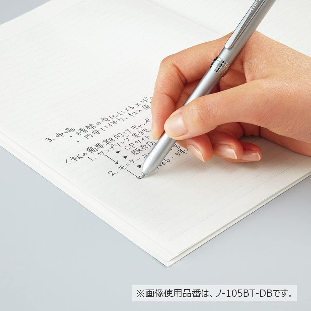 KOKUYO Campus Notebook, Business Type, Dot B 6mm Ruled, Semi-B5, 50 Sheets, 37 Lines, Navy Cover, Pack of 5, Japan Import (NO-5BT-DB)