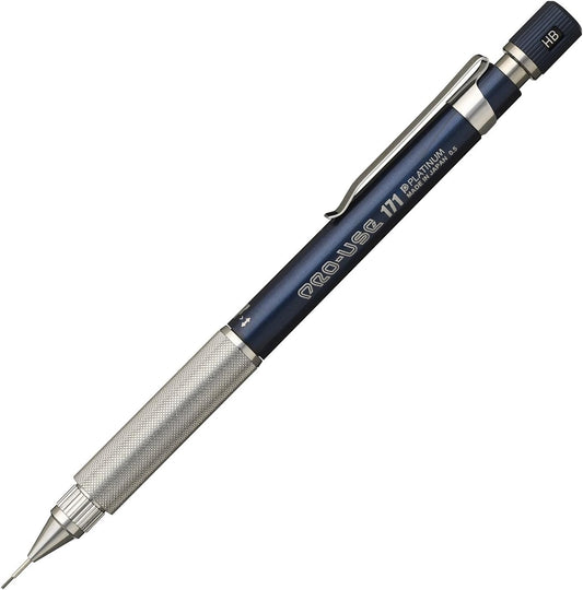 PLATINUM Pro Use 171 Mechanical 0.5mm Blue Pencil,MSDA-1500B#56