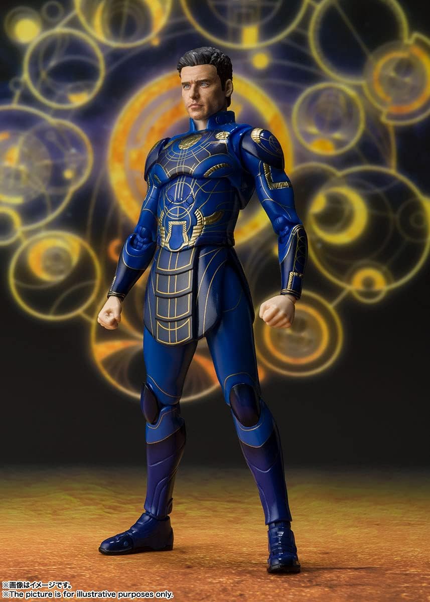 Bandai Spirits S.H. Figuarts Marvel Eternal Ecaris, Approx. 5.9 inches (150 mm), PVC & ABS Painted Action Figure