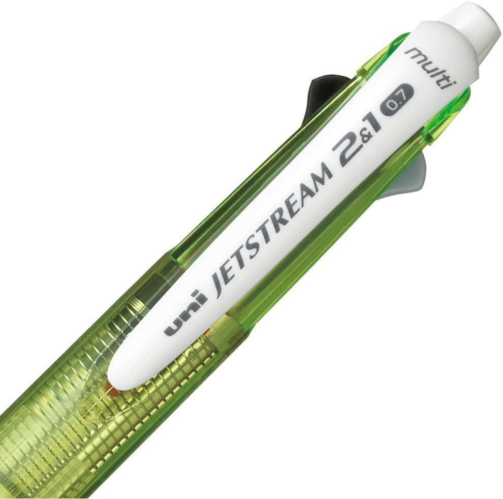 Mitsubishi Pencil MSXE3500071P6 Jetstream 2&1 Multi-Functional Pen, 0.7, Green, Pack