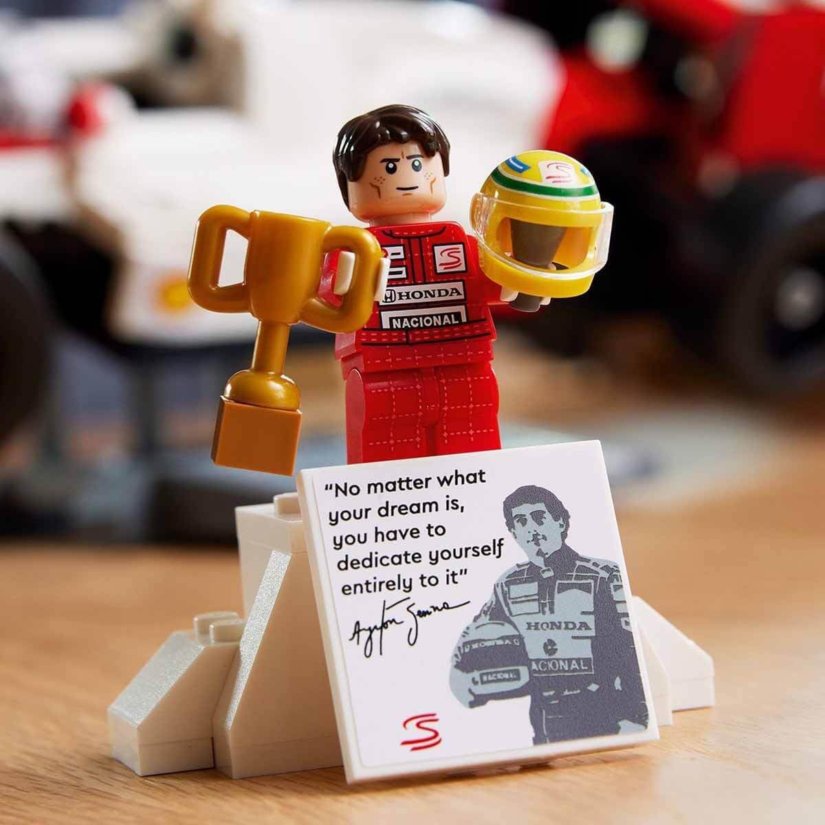 Lego Icons McLaren MP4/4 and Ayrton Senna Set 10330