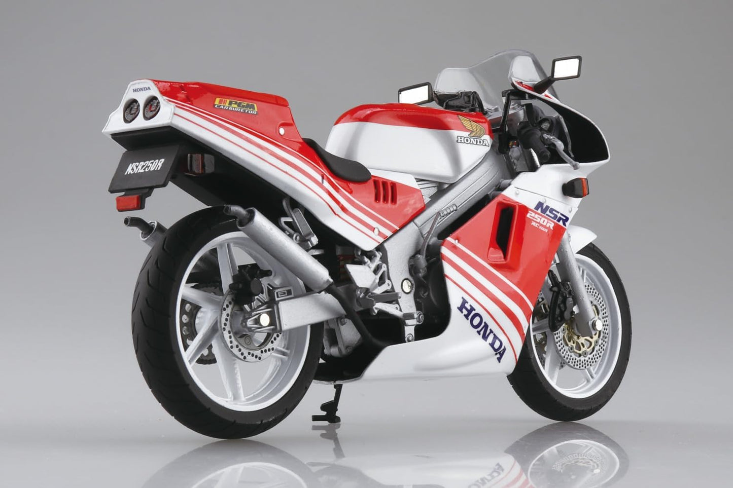 Honda NSR250R - 88 Fighting Red Ross White 1:12 Scale Diecast Bike