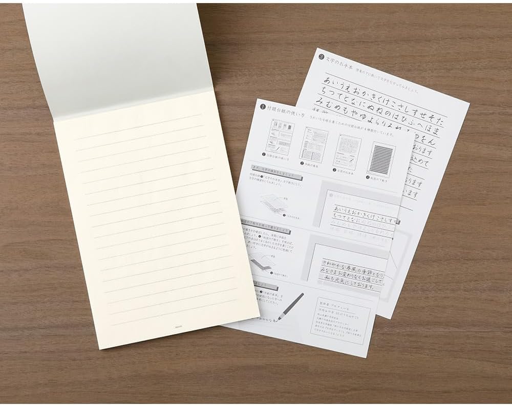 Midori 20515006 Stationery for Writing Beautiful Letters, Horizontal Ruled
