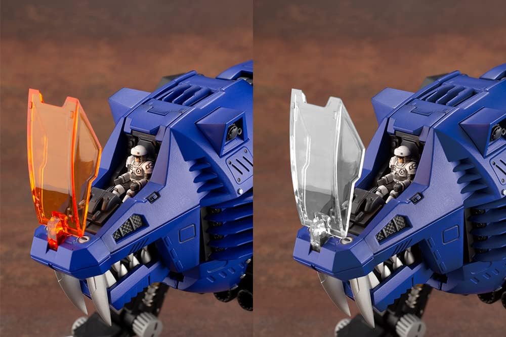 KOTOBUKIYA ZOIDS RZ-007 ZD159 Seal RZ-007 Marking Plus Ver. Total Length: Approx. 15.7 inches (400 mm), 1/72 Scale, Plastic Model, Molded Color