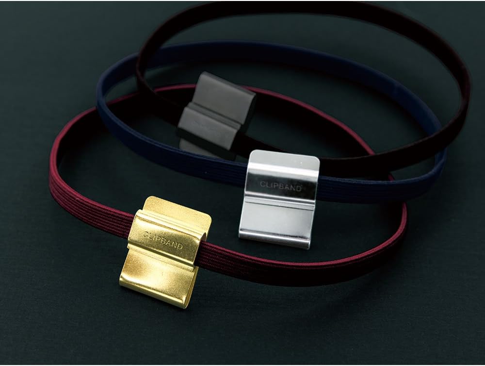 DESIGNPHIL 62312006 Midori Clip Band for B6, Navy Blue