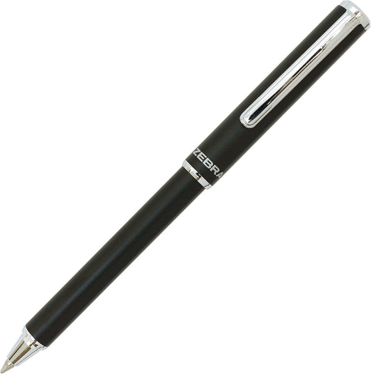 ZEBRA SL-F1 Mini Ballpoint Pen, 0.7 mm, Black Body, Black Ink (BA55-BK)