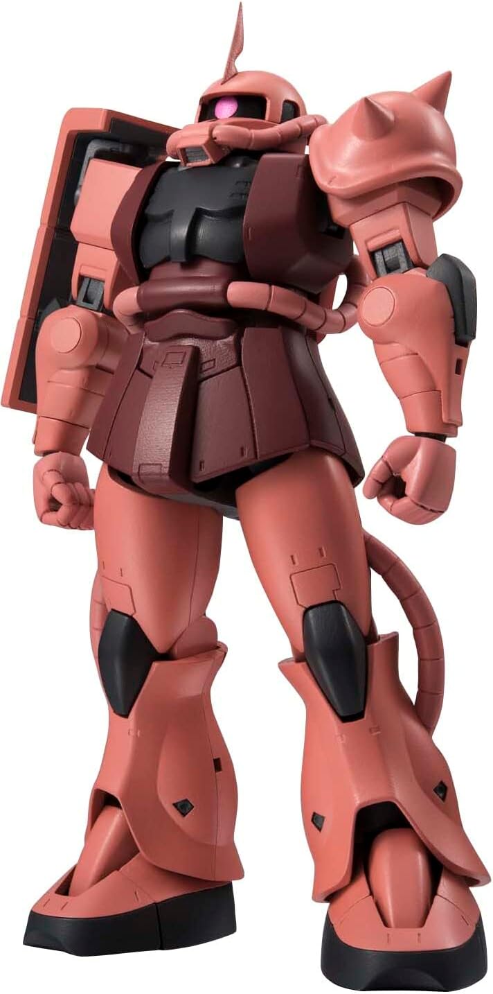 Gundam MS-06S Zaku II Char's Custom Model ANIME Version Robot Spirits Action Figure