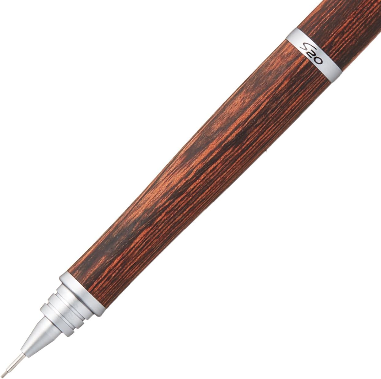 PILOT Mechanical Pencil, S20, 0.5mm, Mahogany (HPS-2SK-MA5)