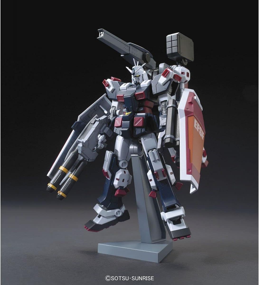 BANDAI Hobby HGTB Full Armor Gundam ver Thunderbolt Anime Color Gundam Thunderbolt Building Kit (1/144 Scale)