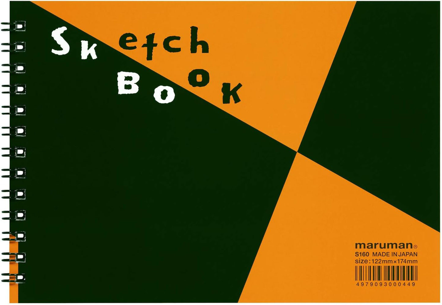 Maruman ZUAN Sketchbook 4.8 x 6.85 Inches (B6), Unruled, 24 pages (S160)