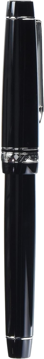 PILOT Fountain Pen Custom Heritage 912, Black Body, FA-Nib (FKVH-2MR-B-FA)