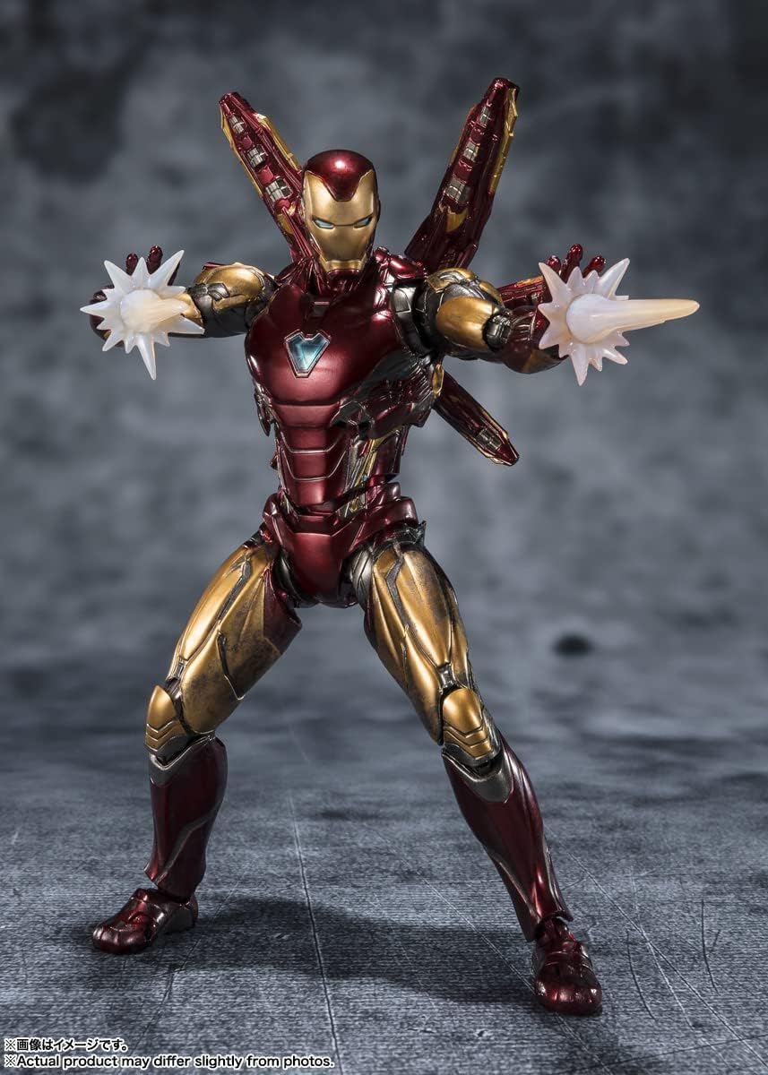 TAMASHII NATIONS - Avengers: Endgame - Iron Man Mark 85 - Edition- (The Infinity Saga), Bandai Spirits S.H.Figuarts Action Figure