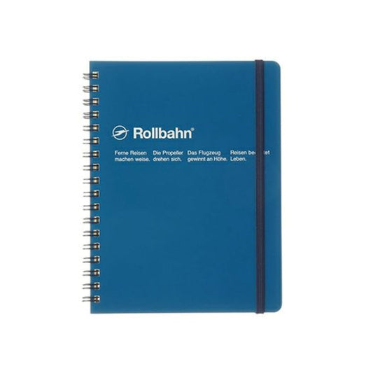 Delfonics Rollbahn Spiral Notebooks: 5-1/2 in. Wide (Blue)
