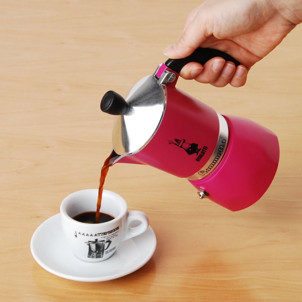 Bialetti Fiammetta Espresso Maker for 3 Cups Aluminium Violet
