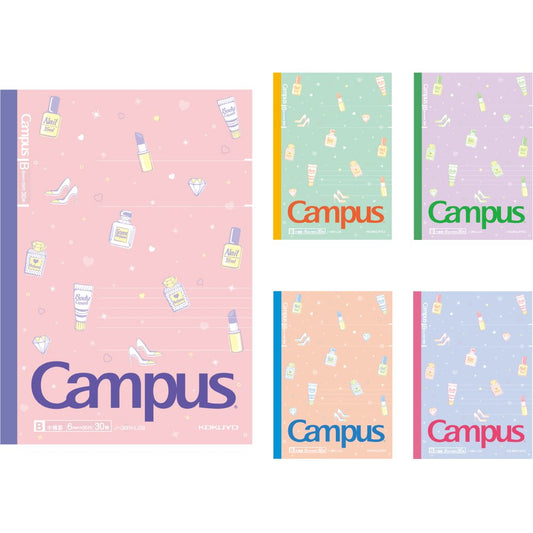 Kokuyo limited campus notebook five books B ruled Cosmetics Charm Roh -3BN-L28X5