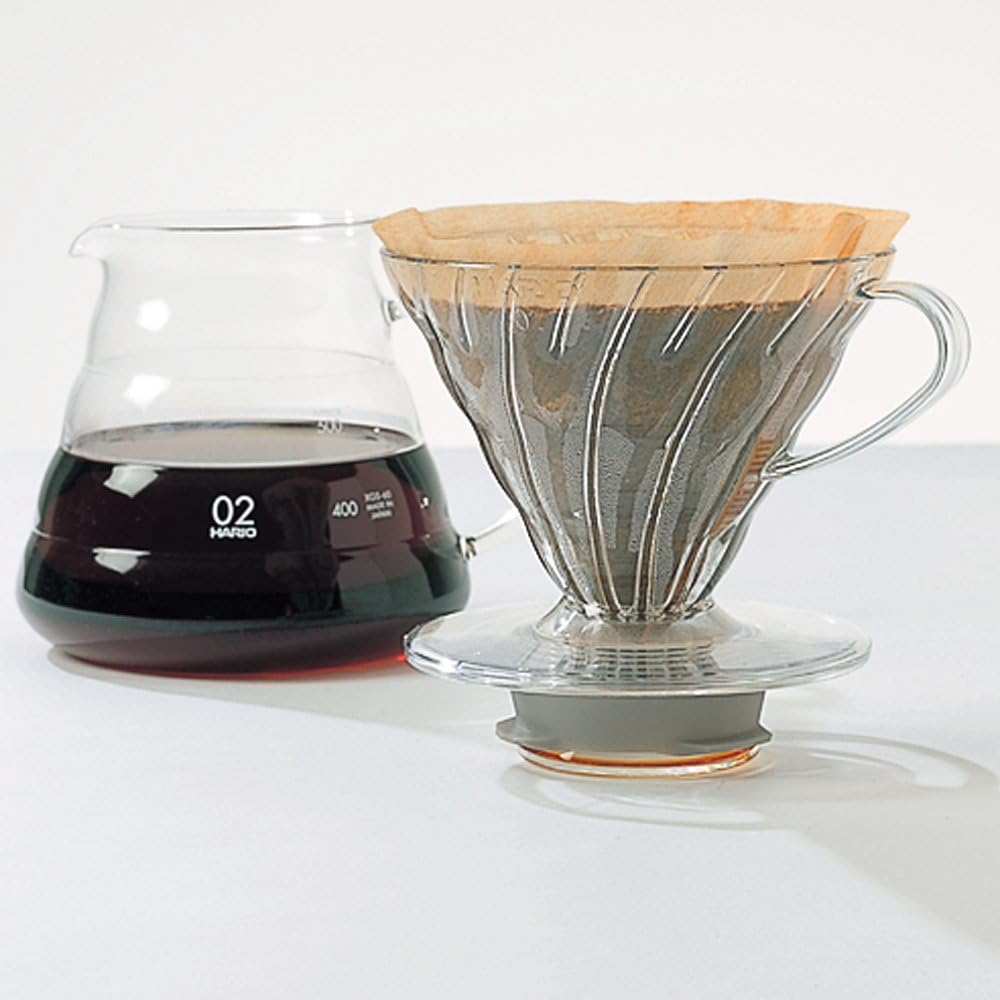 Hario V60 "Clear" Glass Range Server, 600ml