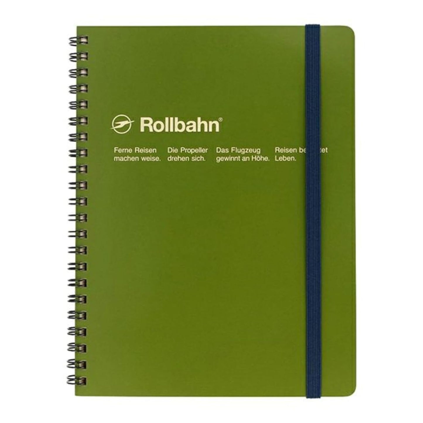 Delfonics Rollbahn Spiral Notebooks: 5-1/2 in. Wide (Blue)