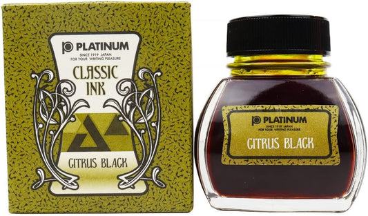 PLATINUM Classic Ink 60ml Citrus Black