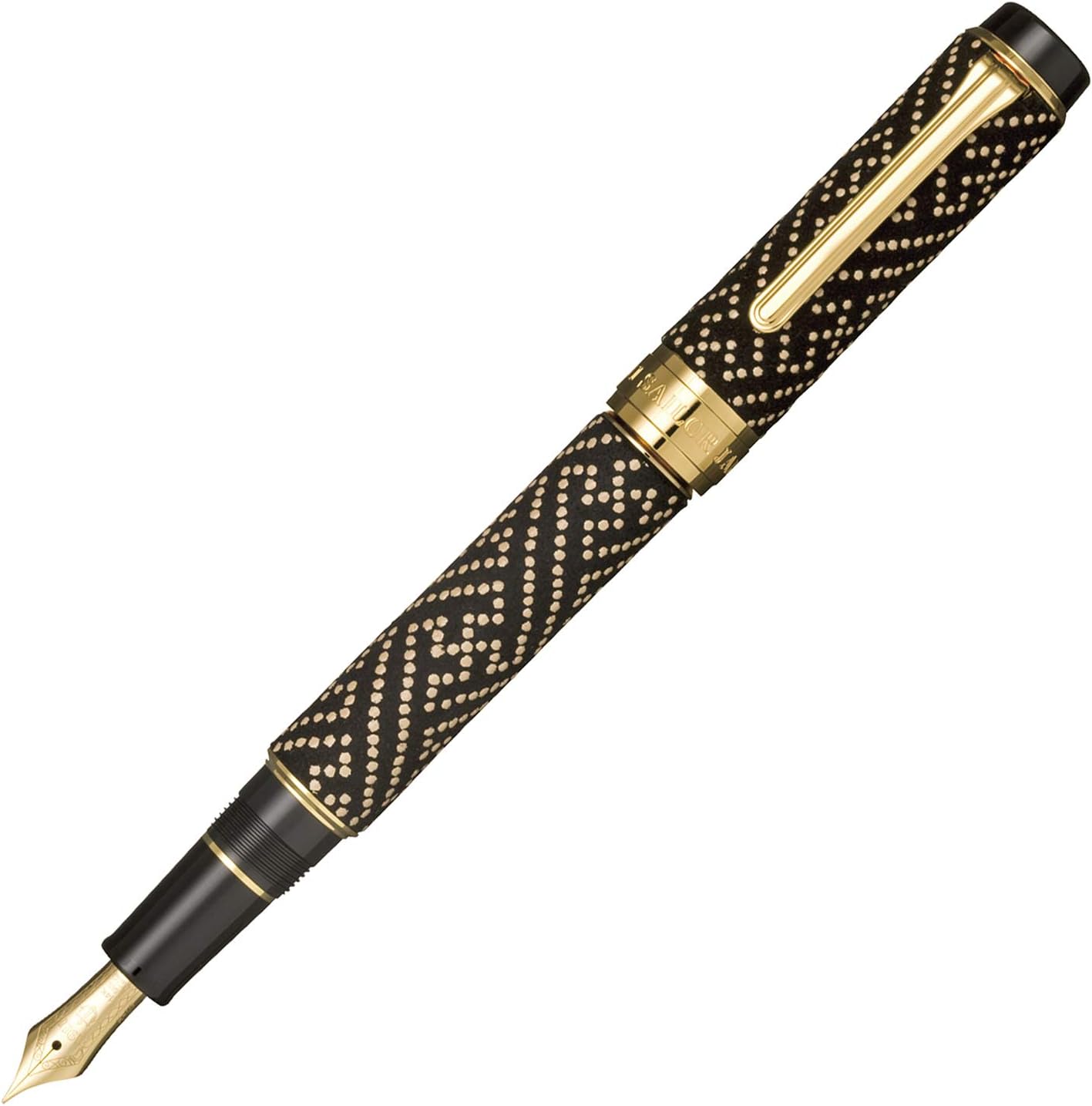 Sailor 10-3051-320 Fountain Pen, Koshu Inden, Sheath Shape, Medium Point
