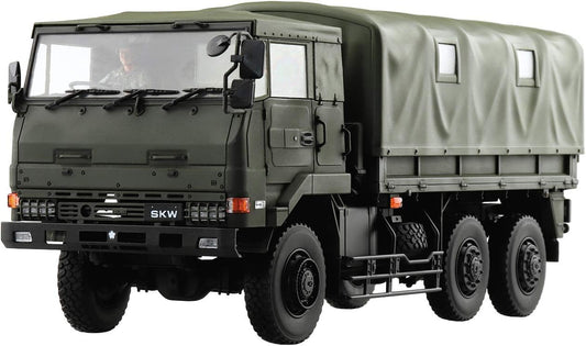 Aoshima Bunka Kyozai 1/35 Military Model Kit Series No.1 Self-Defense Force 3 1/2t Truck (SKW-477) Plastic Model
