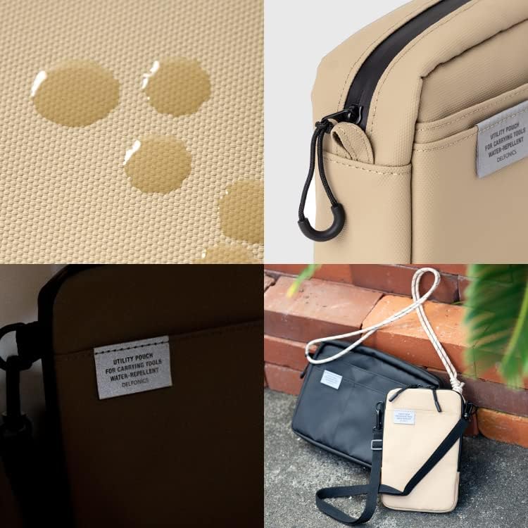 Delfonics Water Repellent Inner Carrying Case: 7-1/2 in. x 5-1/2 in. (Beige) / small