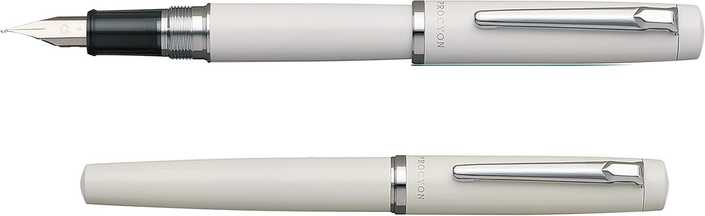 PLATINUM PNS-5000 3-3 Fountain Pen, Procion #3, Porcelain White, Medium Point