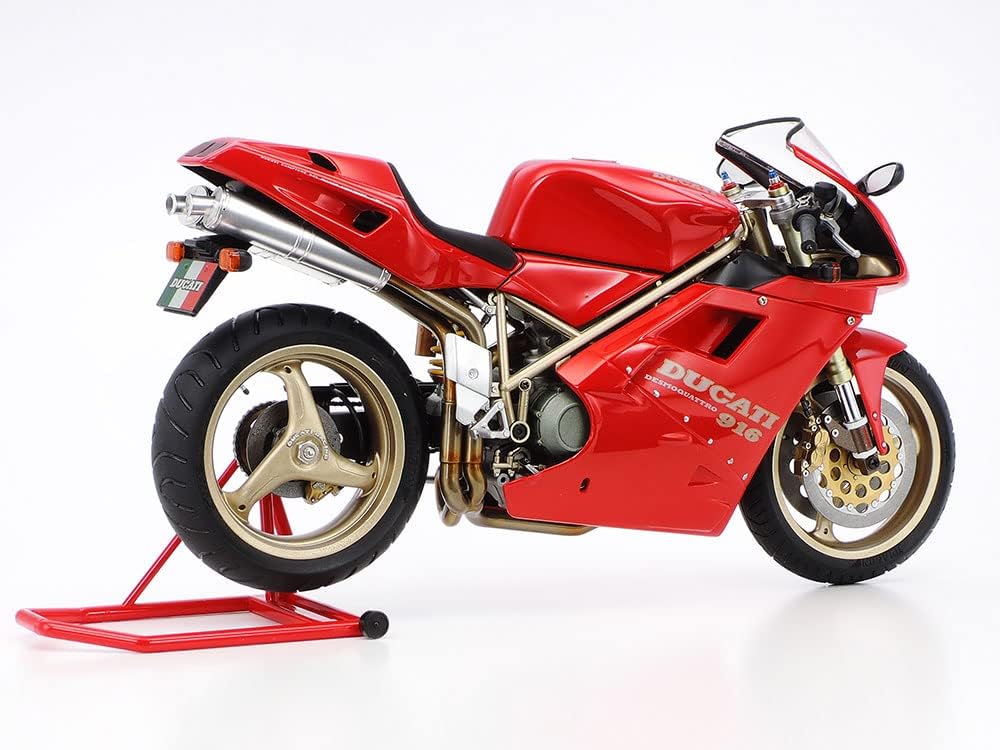 Tamiya 300014068 Ducati Desmo Vehicle 14068 916, Multicoloured, Mittel