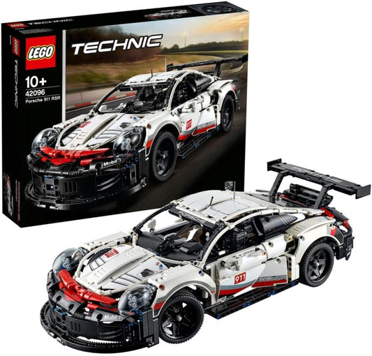 Technic Porsche 911 RSR Building Set, Realistic Car Model, Advanced Construction Kit