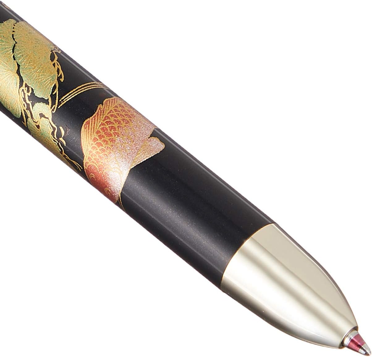 PLATINUM MWB-3000RM Modern Lacquer 2 Color 0.7 mm Ballpoint Multi Pen 0.5 mm Pencil - Koi Fish Print