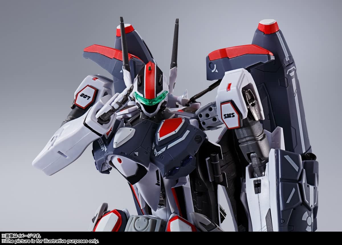 TAMASHII NATIONS - Macross Frontier - VF-25F Super Messiah Valkyrie (Alto Saotome Custom) Revival ver., Bandai Spirits DX Chogokin Die-Cast Metal Collectible