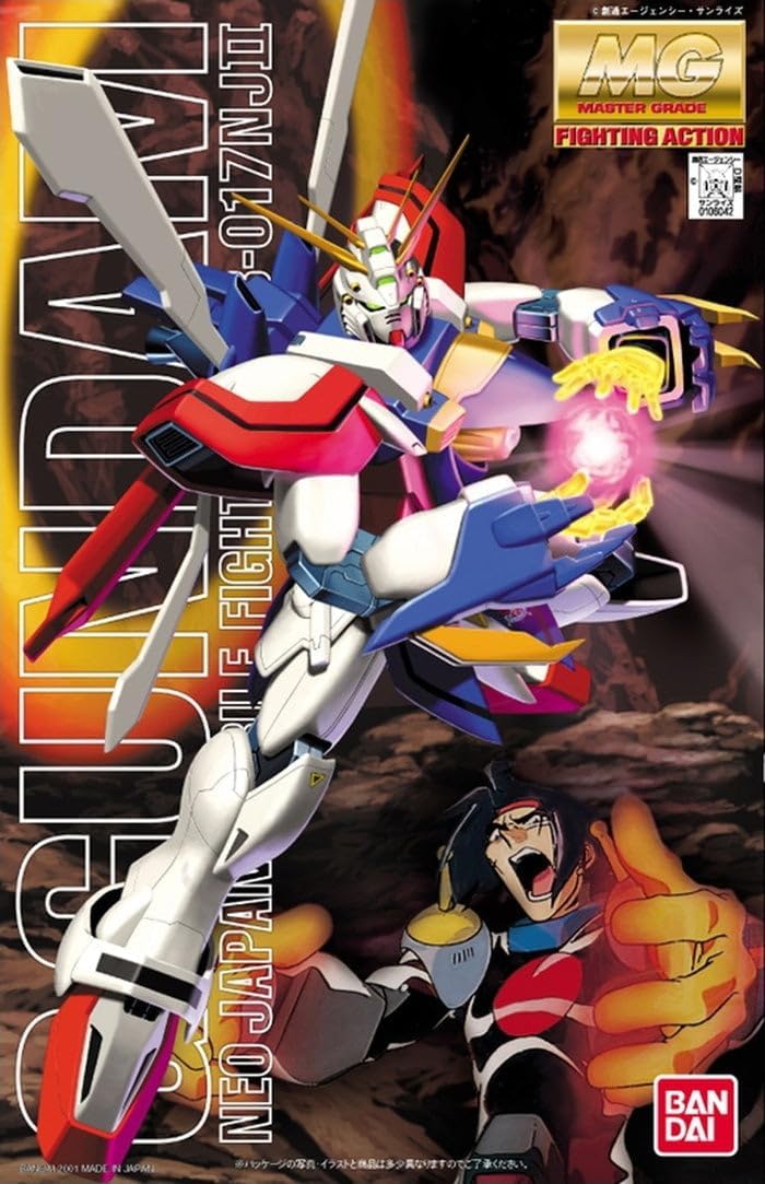 Bandai Hobby God Gundam G Gundam, MG 1/100 Model Kit