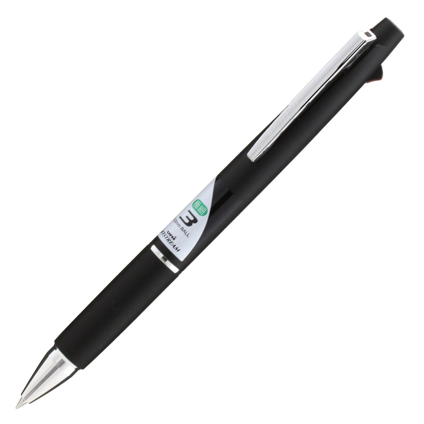 Mitsubishi Pencil SXE380005.24 Jetstream Tri-Color Ballpoint Pen, 0.5, Black