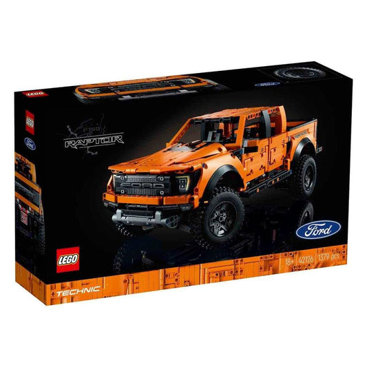 LEGO Technic Ford F-150 Raptor 42126 Model Building Kit (1,379 Pieces), Multicolor