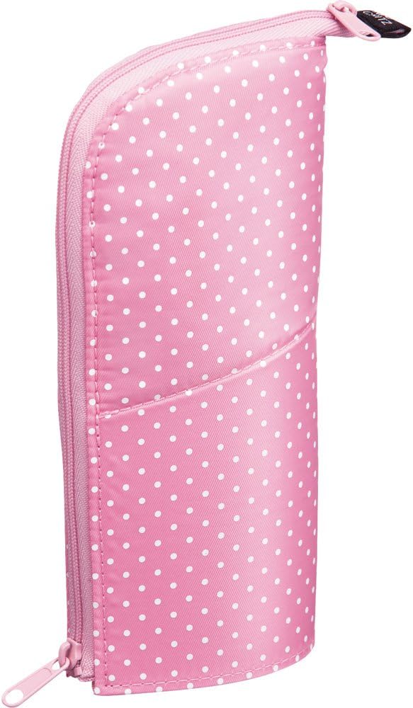KOKUYO NEO CRITZ Pen Case (Regular, Pink Dot x Pink)