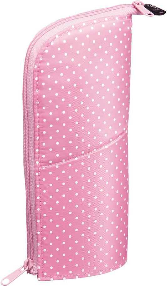 KOKUYO NEO CRITZ Pen Case (Regular, Pink Dot x Pink)