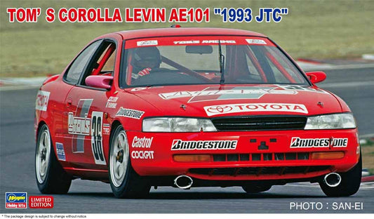 Hasegawa - 1:24 Tom's Corolla Levin AE101 1993 JTC
