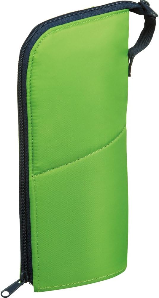 KOKUYO NEO CRITZ Pen Case (Large, Green x Navy)