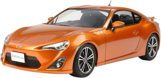 Tamiya Toyota GT86 1:24 Scale Model Kit with 116 Pieces and Moving Wheels