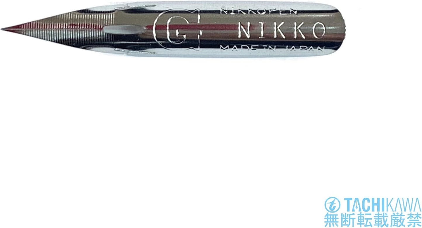 Tachikawa Pin Seisakusho Nikko NG-10 Nib G Pen, Pack of 10