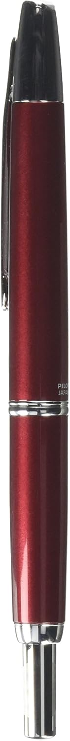 PILOT Fountain Pen Capless Decimo, Red Body, F-Nib