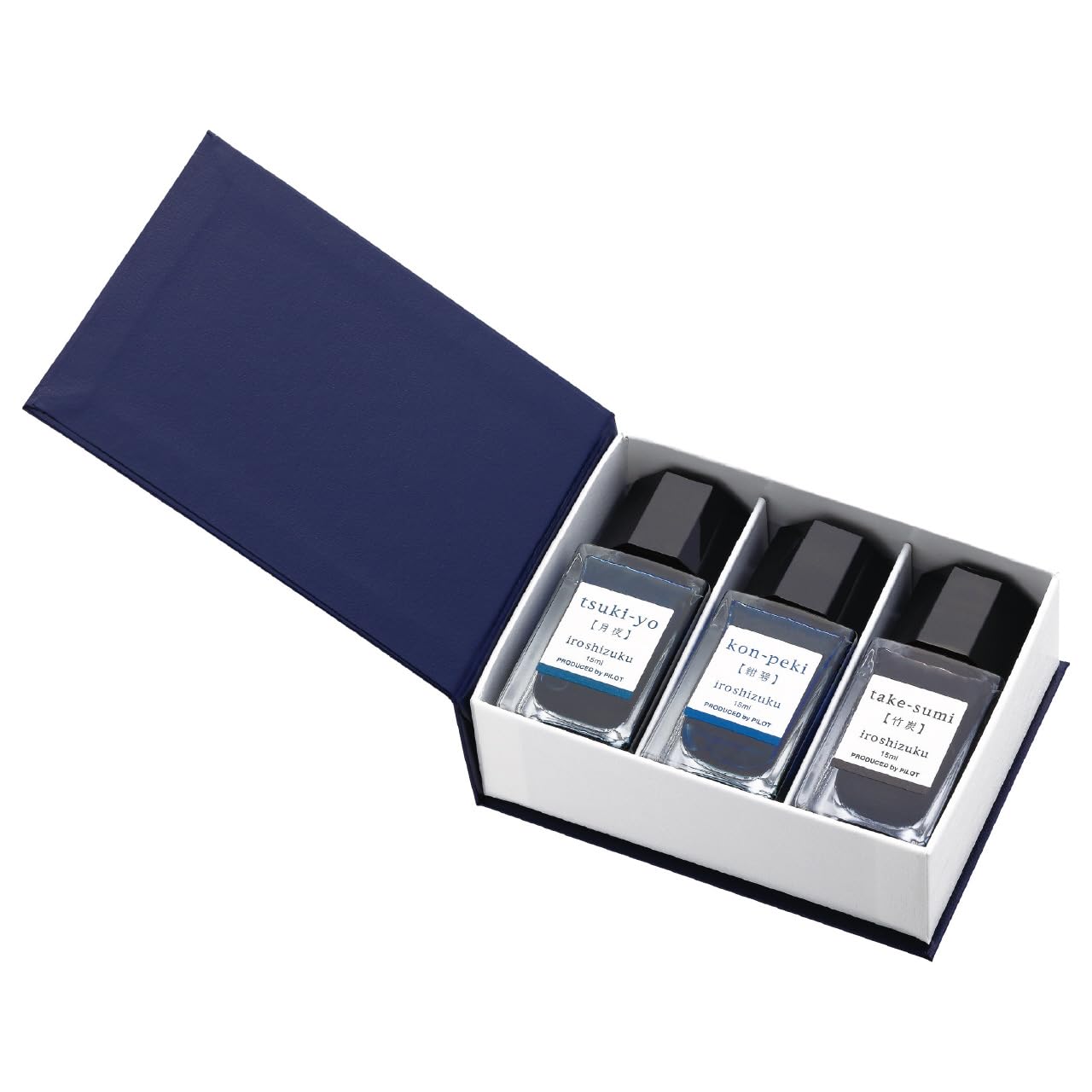 Pilot fountain pen ink mini iroshizuku 3 color set A