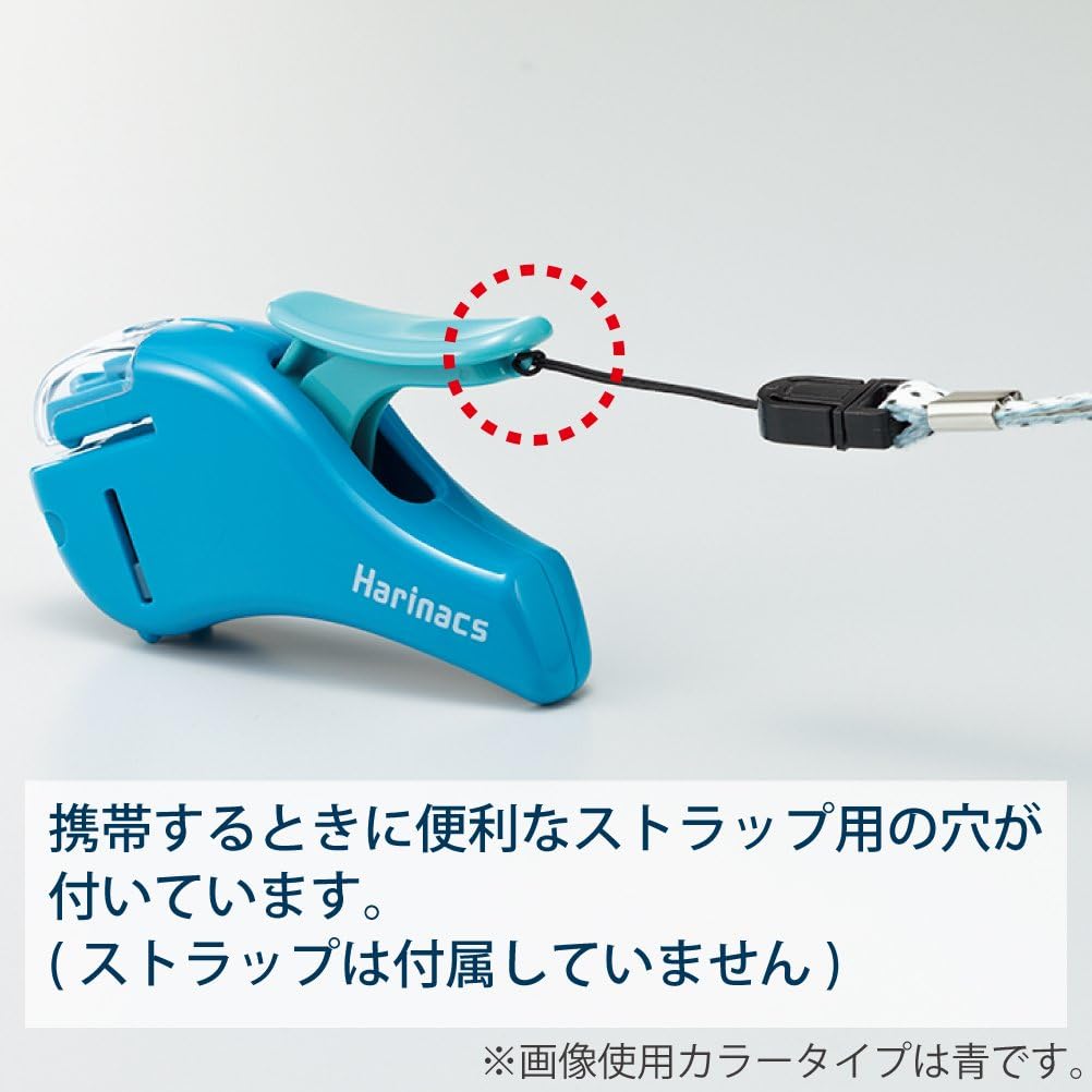 Kokuyo Harinacs Stapleless Stapler Compact Alpha, White, Binds Up to 5 Sheets (SLN-MSH305W) – Japan Import