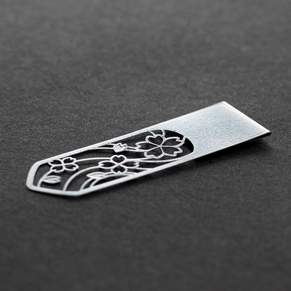 Midori 43374006 Book Marker Clip, Floral Pattern