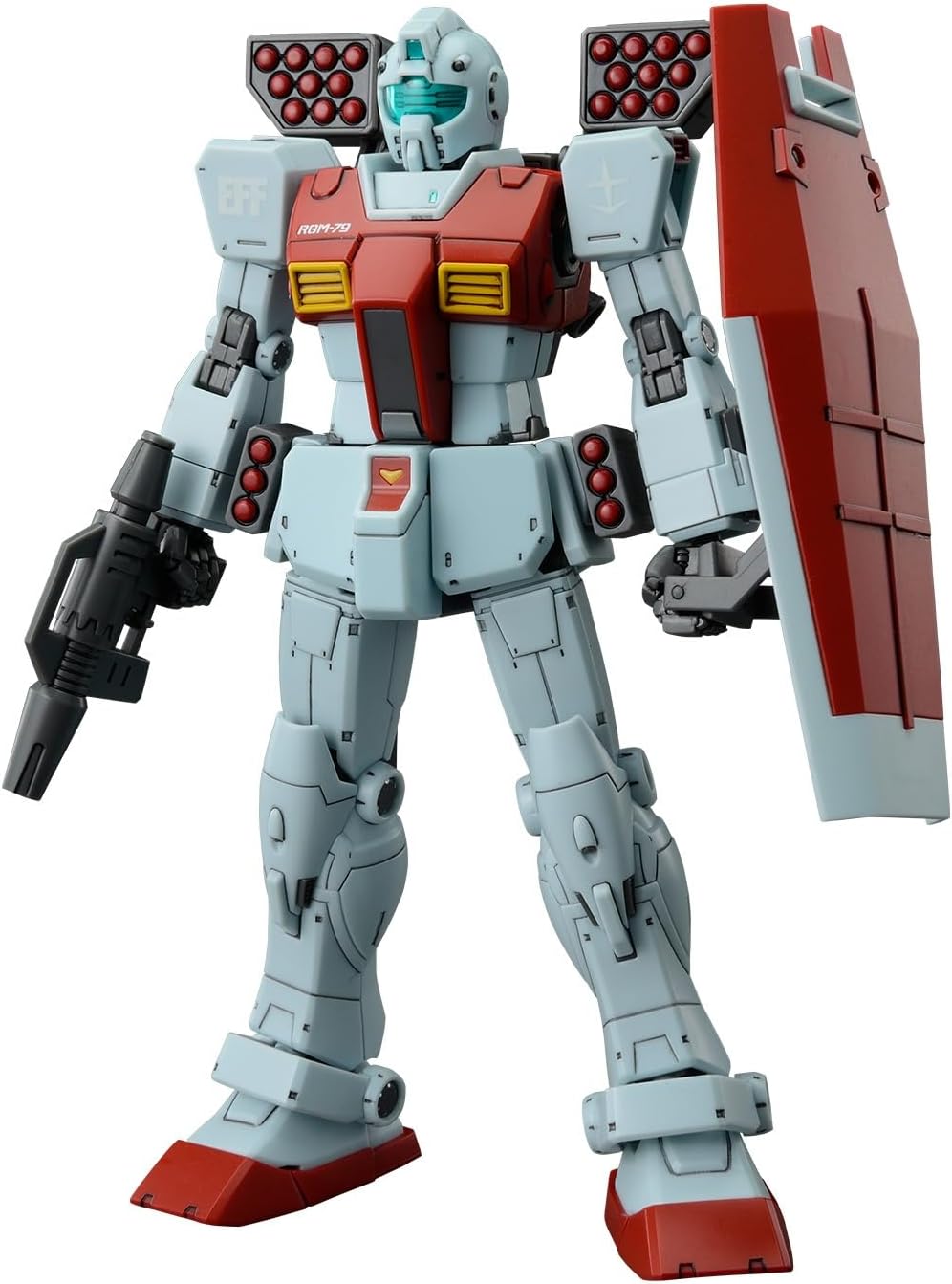 Bandai Hobby - Mobile Suit Gundam M.S.V. - HG - 1/144 - GM Shoulder Cannon/Missile Pod Mobile Suit Discovery